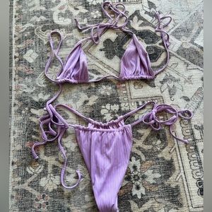 Frankie’s Bikinis Tia Set - Lilac/Purple